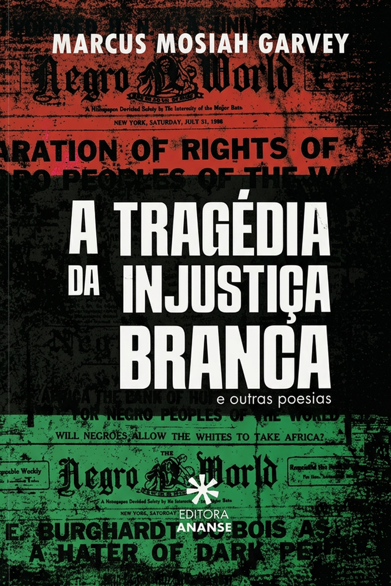 Capa do livro A Tragédia da Injustiça Branca e Outras Poesias
