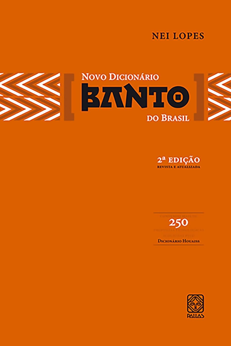 Capa do livro Novo Dicionário Banto do Brasil