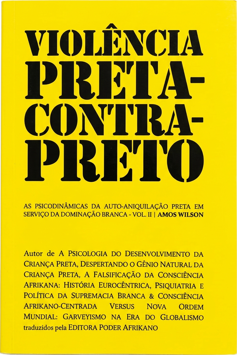 Capa de Violência Preta-Contra-Preto Vol. 2