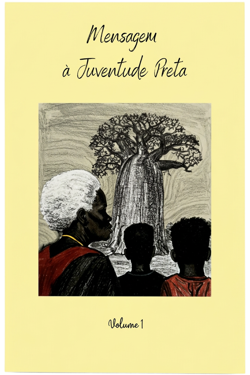 Capa do livro Mensagem à Juventude Preta, Vol. 1