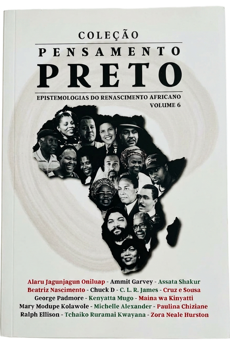 Capa de Coleção Pensamento Preto: Vol. 6