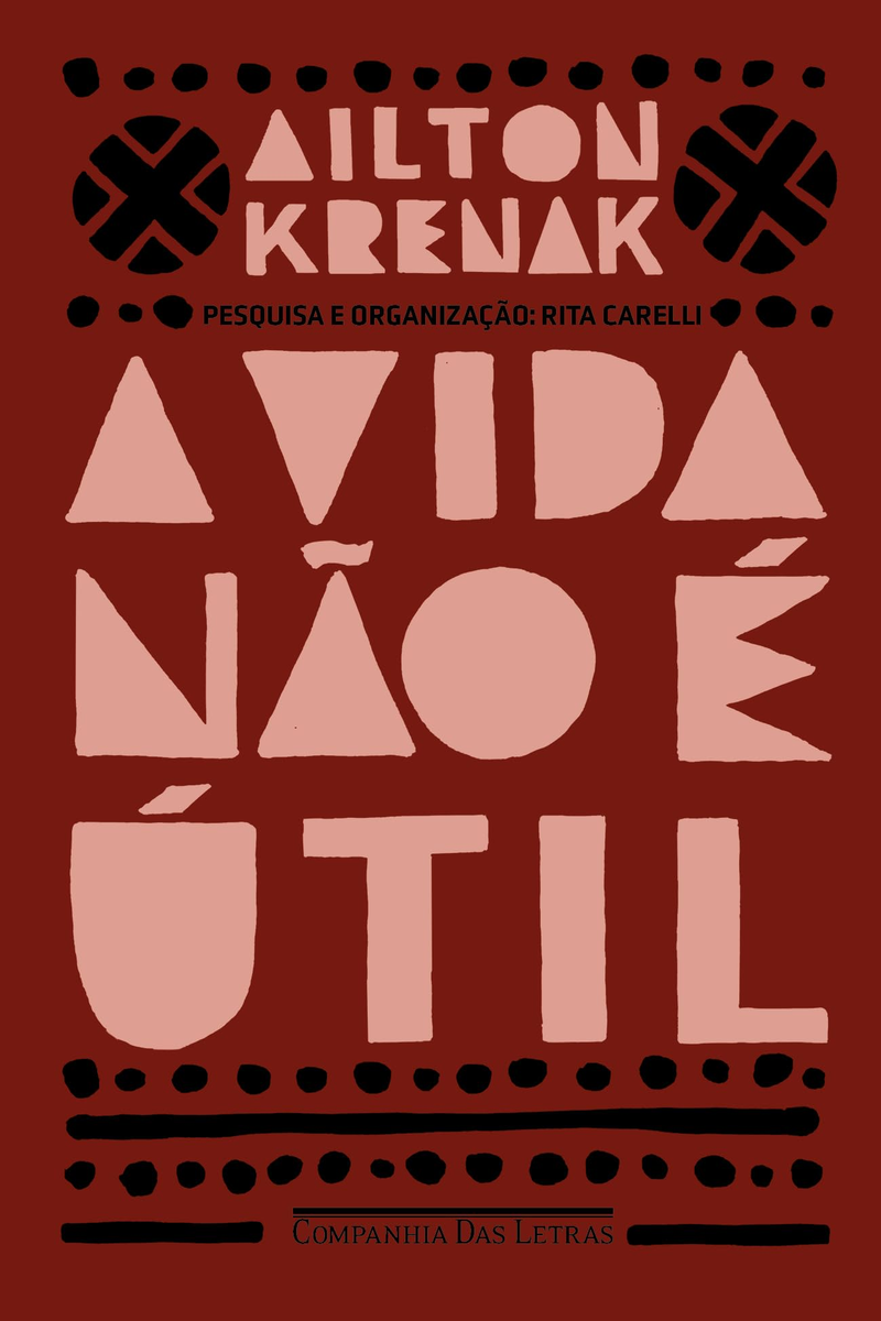 Capa do livro A Vida Não É Útil