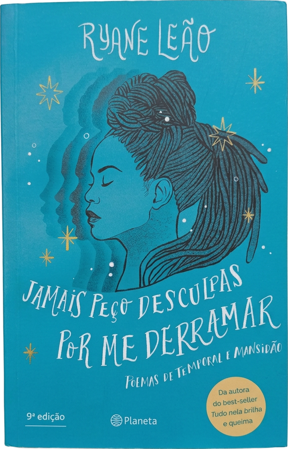 Capa do livro Jamais peço desculpas por me derramar