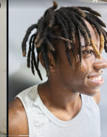 Dreadlooks masculinos com pontas descoloridas
